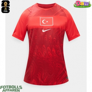 Turkiet Hemmatröja Kvinnor VM 2026 Kortärmad